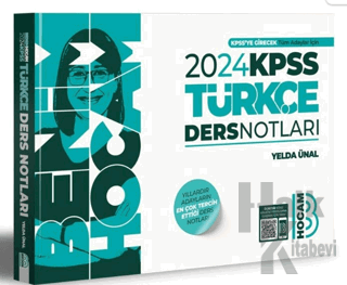 2024 KPSS Türkçe Ders Notları - Halkkitabevi