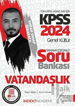 2024 KPSS Vatandaşlık Soru Bankası Çözümlü