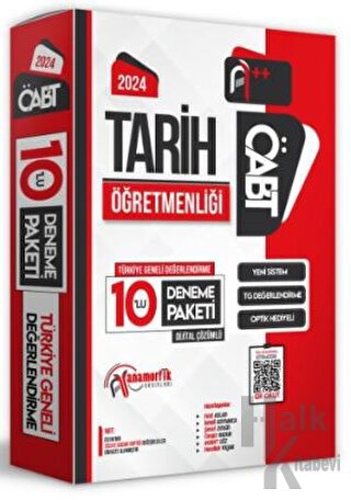 2024 ÖABT Tarih Öğretmenliği Türkiye Geneli 10 Deneme Dijital Çözümlü