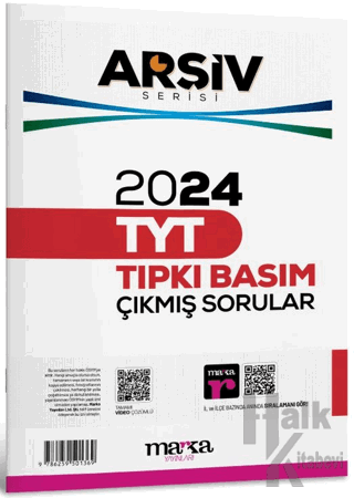 2024 TYT Arşiv Serisi Tıpkı Basım Çıkmış Sorular Tamamı Video Çözümlü 