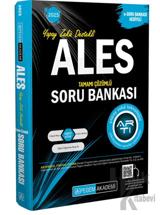 2025 ALES Tamamı Çözümlü Soru Bankası - Halkkitabevi