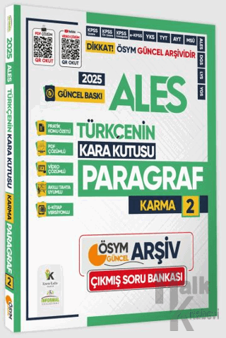 2025 ALES Türkçenin Kara Kutusu Karma Paragraf 2 Konu Özetli Çıkmış So