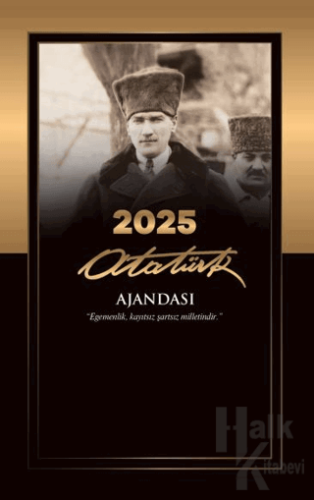 2025 Atatürk Ajanda - Çankaya - Halkkitabevi