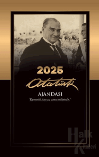 2025 Atatürk Ajanda - Cumhuriyet - Halkkitabevi