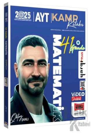 2025 AYT 41 Günde Matematik Video Destekli Kamp Kitabı