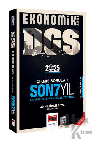 2025 DGS Ekonomik Seri Son 7 Yıl Sayısal-Sözel Yetenek Çıkmış Sorular