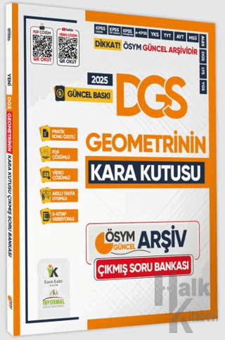 2025 DGS Geometrinin Kara Kutusu Konu Özetli Soru Havuzu Bankası