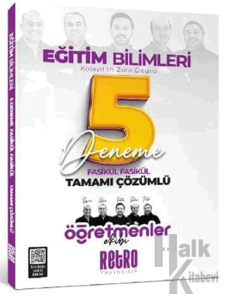 2025 Eğitim Bilimleri 5 Deneme - Halkkitabevi