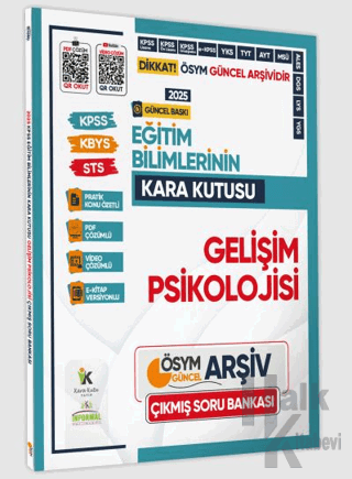 2025 Eğitim Bilimlerinin Kara Kutusu GELİŞİM Psikolojisi Konu Özetli D