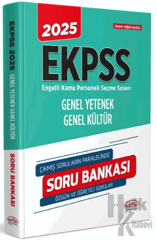 2025 EKPSS Genel Yetenek - Genel Kültür Soru Bankası