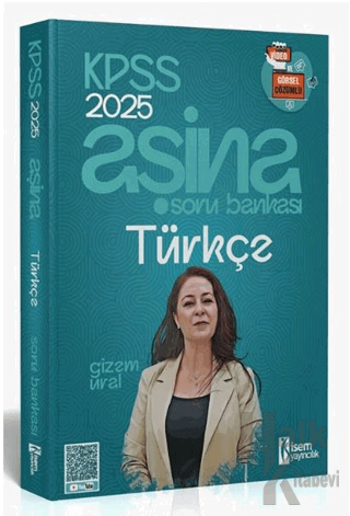 2025 İsem KPSS Aşina Türkçe Soru Bankası - Halkkitabevi