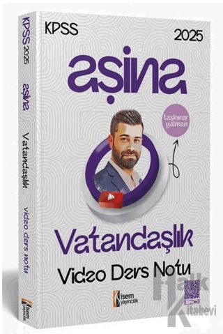 2025 İsem KPSS Aşina Vatandaşlık Video Ders Notu - Halkkitabevi