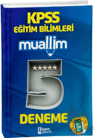 2025 İsem KPSS Eğitim Bilimleri Muallim 5 Deneme - Halkkitabevi