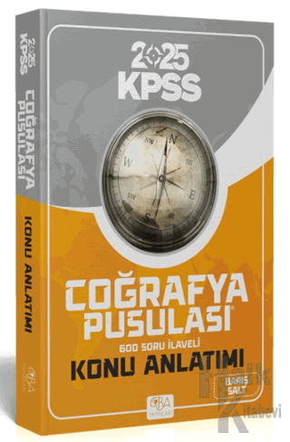 2025 KPSS Coğrafya Pusulası Konu Anlatımı 600 Soru İlaveli