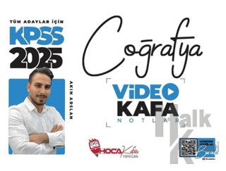 2025 KPSS Coğrafya Video Kafa Notlar - Halkkitabevi