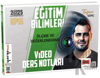 2025 KPSS Eğitim Bilimleri Ölçme ve Değerlendirme Video Ders Notları