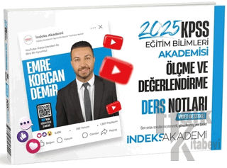 2025 KPSS Eğitim Bilimleri Ölçme ve Değerlendirme Video Ders Notları -