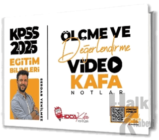 2025 KPSS Eğitim Bilimleri Ölçme ve Değerlendirme Video Kafa Notlar - 