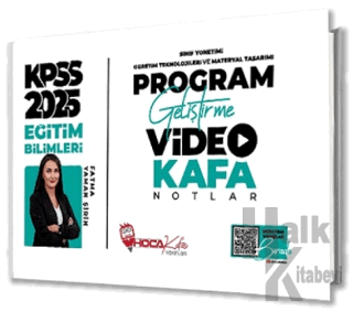 2025 KPSS Eğitim Bilimleri Program Geliştirme Video Kafa Notlar - Halk