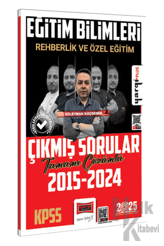 2025 KPSS Eğitim Bilimleri Rehberlik ve Özel Eğitim Tamamı Çözümlü Çık