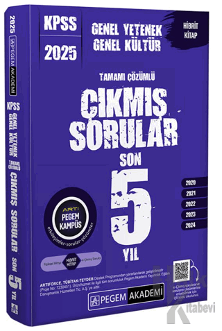 2025 KPSS Genel Yetenek Genel Kültür Tamamı Çözümlü Çıkmış Sorular Son