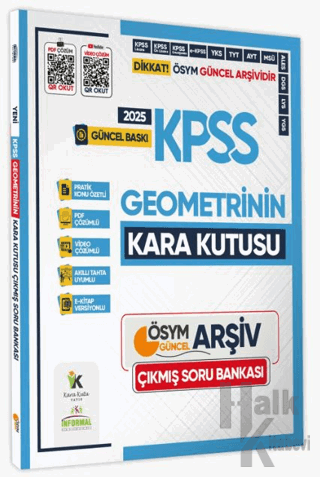 2025 KPSS Geometrinin Kara Kutusu Konu Özetli PDF/Video Çözümlü ÖSYM Çıkmış Soru Havuzu Bankası