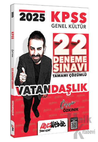 2025 KPSS GK Vatandaşlık Tamamı Çözümlü 22 Deneme Sınavı