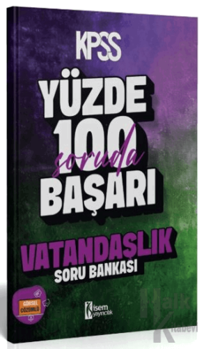 2025 KPSS GYGK Yüz Soruda %100 Başarı Vatandaşlık Soru Bankası