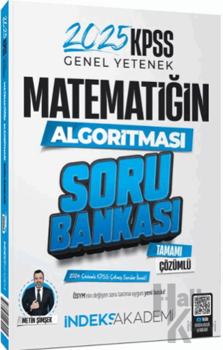 2025 KPSS Matematik Matematiğin Algoritması Soru Bankası Çözümlü - Hal