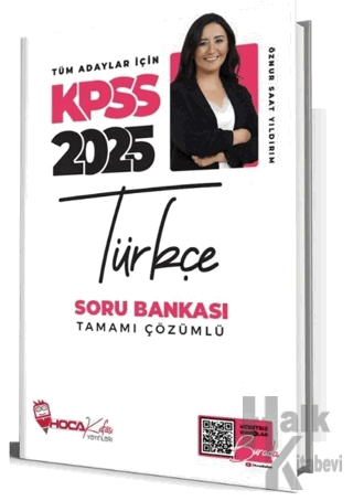 2025 KPSS Türkçe Soru Bankası Çözümlü - Halkkitabevi