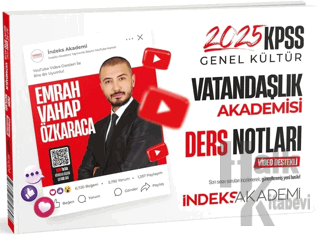 2025 KPSS Vatandaşlık Akademisi Video Ders Notları - Halkkitabevi