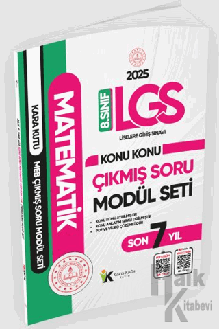 2025 LGS 8. Sınıf Matematik Konu Konu Son 7 Yıl MEB Çıkmış Soru Modül 