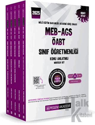 2025 MEB-AGS-ÖABT Sınıf Öğretmenliği Konu Anlatımlı Set (5 Kitap) - Ha