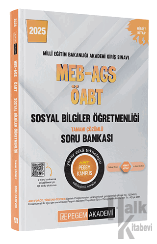 2025 MEB-AGS-ÖABT Sosyal Bilgiler Tamamı Çözümlü Soru Bankası - Halkki