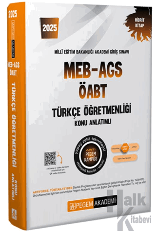 2025 MEB-AGS-ÖABT Türkçe Öğretmenliği Konu Anlatımlı