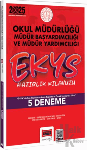 2025 MEB EKYS Hazırlık Kılavuzu 5 Deneme - Halkkitabevi