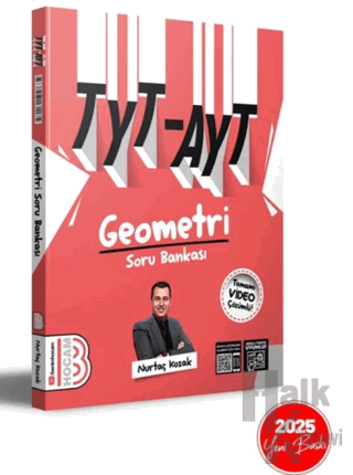 2025 TYT- AYT Geometri Tamamı Video Çözümlü Soru Bankası - Halkkitabev