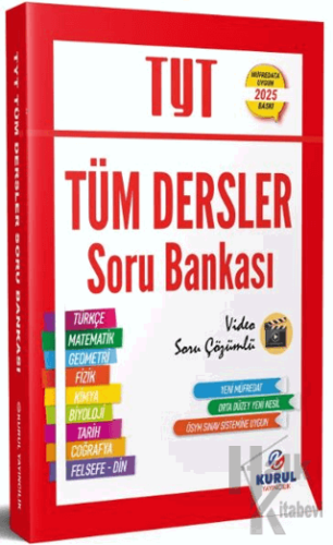 2025 TYT Tüm Dersler Soru Bankası - Halkkitabevi