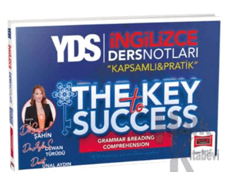 2025 YDS İngilizce Kapsamlı Pratik The Key To Success Grammar & Readin