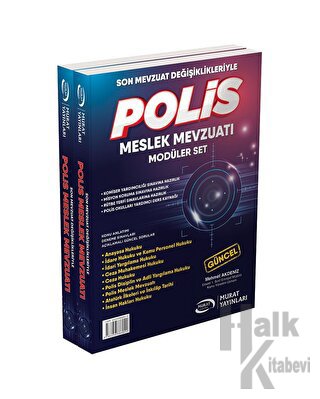 2500 - Modüler Set Polis Meslek Hukuku ve Mevzuatı Konu Anlatımlı - Ha