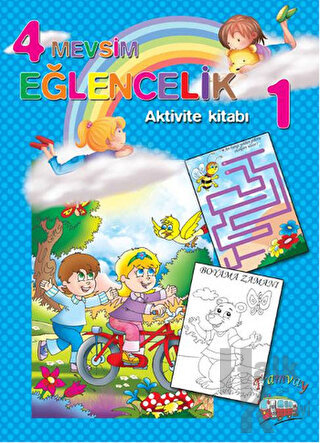 4 Mevsim Eğlencelik Aktivite Kitabı (4 Kitap Takım)