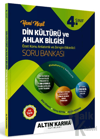 4. Sınıf Din Kültürü ve Ahlak Bilgisi Özet Konu Anlatımlı ve Zengin Et