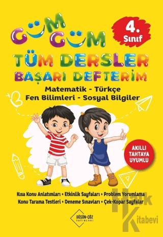 4. Sınıf Güm Güm Tüm Dersler Başarı Defterim - Halkkitabevi