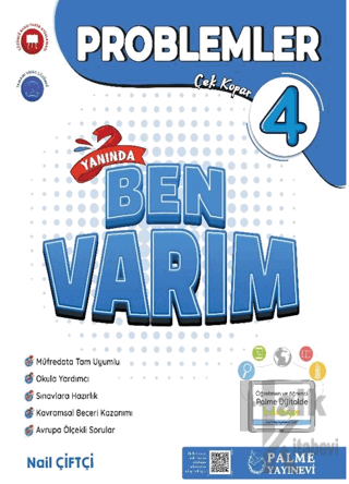 4. Sınıf Problemler Yanında Ben Varım Soru Kitabı - Halkkitabevi