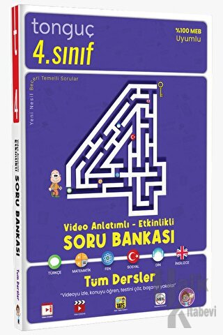 4. Sınıf Tüm Dersler Video Anlatımlı - Etkinlikli Soru Bankası