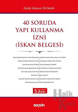 40 Soruda Yapı Kullanma İzni