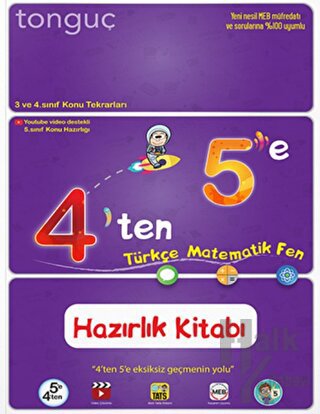 4'ten 5'e Hazırlık Kitabı - Halkkitabevi