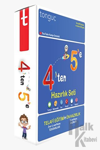 4'ten 5'e Hazırlık Seti Tonguç Akademi - Halkkitabevi