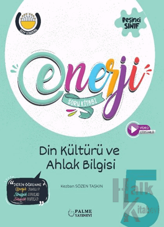 5. Sınıf Enerji Din Kültürü ve Ahlak Bilgisi Soru Kitabı - Halkkitabev