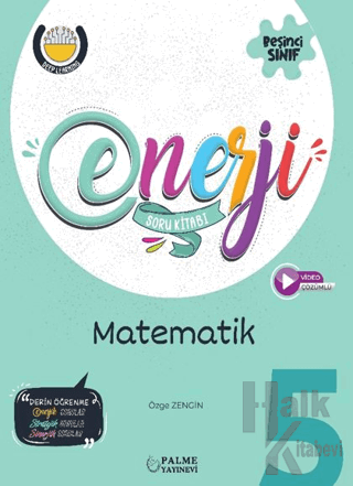 5. Sınıf Enerji Matematik Soru Kitabı - Halkkitabevi